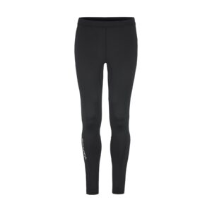 Licra larga Craft Rush 2.0 Tights negra para hombre vista de frente sobre fondo blanco