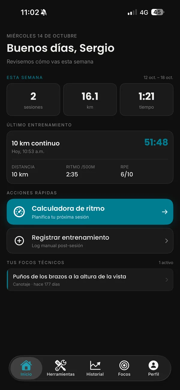 Apex Captura Inicio