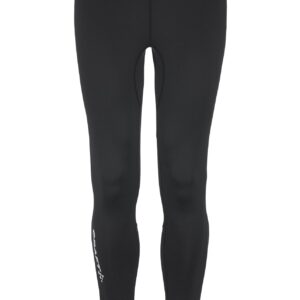 Licra larga Craft Rush 2.0 Tights negra para hombre vista de frente sobre fondo blanco