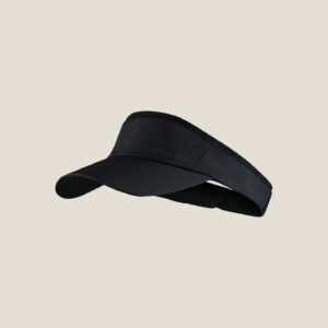 Visera deportiva Craft Charge Visor negra con logo Craft